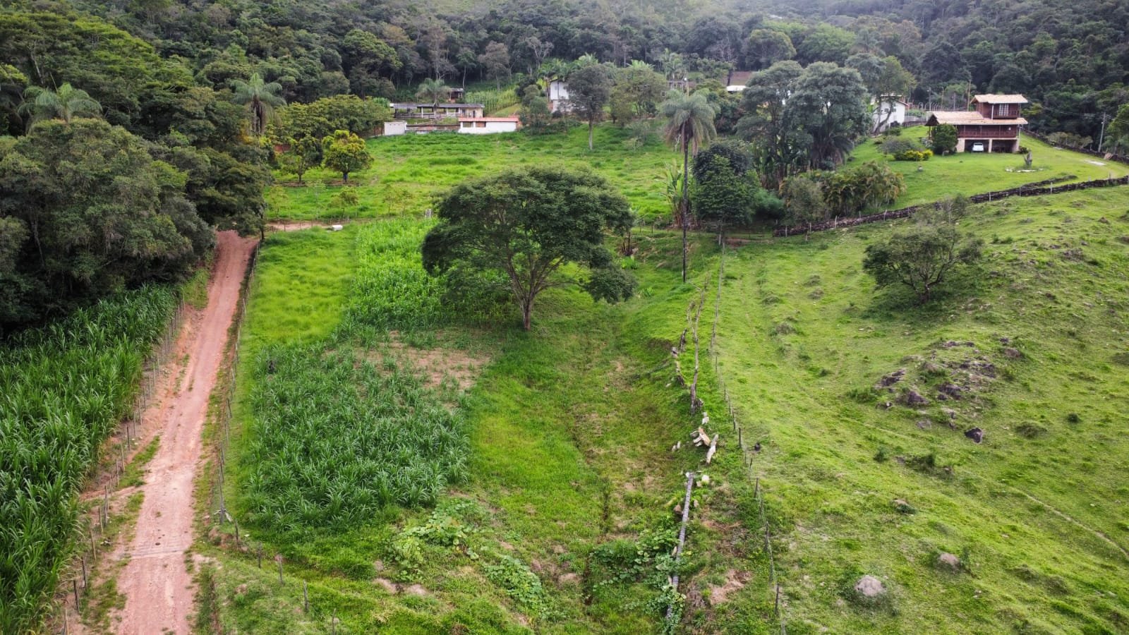 Paisagem da fazenda